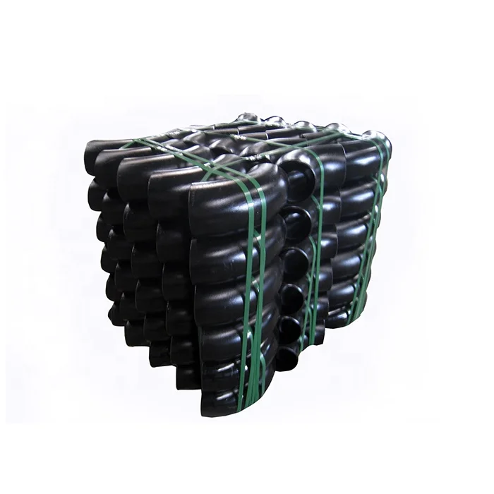 China carbon steel pipe fittings elbow sch40