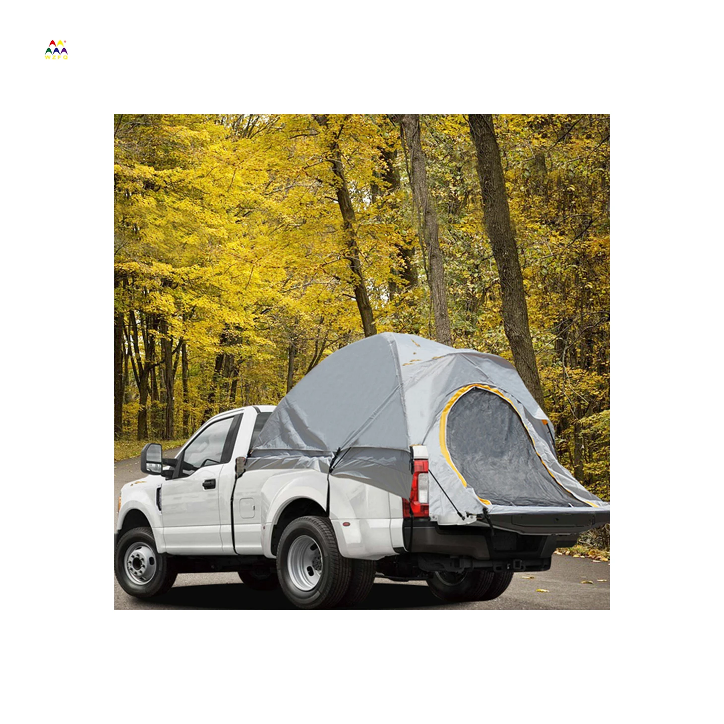 WZFQ Waterproof Tent Cotton Canvas Bell Tent for Outdoor Top Set Building Style Fabric Bedroom Roof Combo Bottom Origin Type