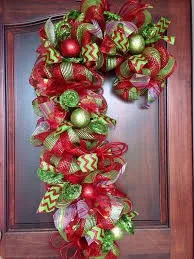 OEM Christmas Candy Cane Wire Wreath Rings funeral tripod stand for flower