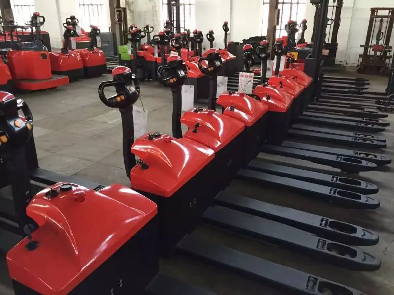 3300lbs 1500kg Full Electric Pallet Truck Walkie Electric Hand Forklifts Hand Pallet Truck