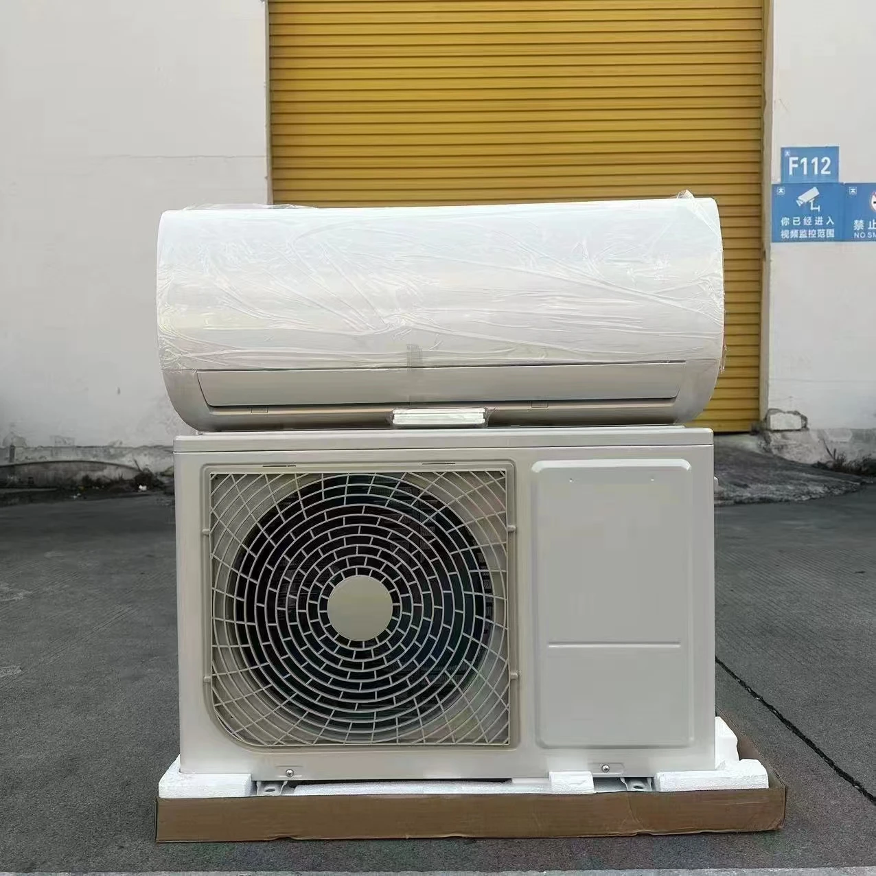 Export cross-border air conditioning 1 1.5pcs 2 3pcs frequency conversion heating and cooling 9000btu wholesale