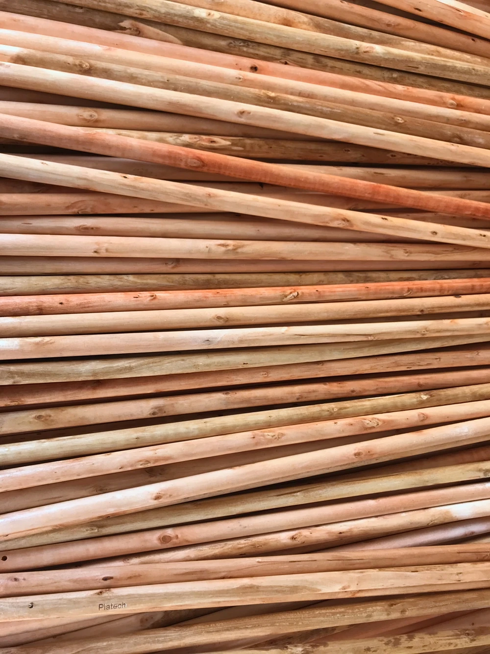 Cleaning Mop Wooden Stick Varnished Wooden Broom Mop Handle Stick with Wood Italian not Metal Screw