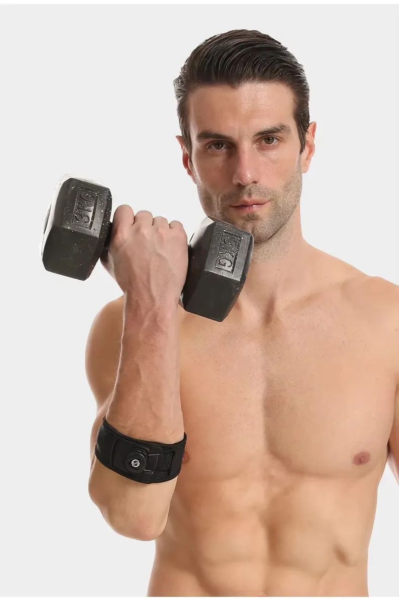 Newest Health Care Closure System Golf Tennis Elbow Protector Strap Adjustable BOA Knob Elbow Support Band
