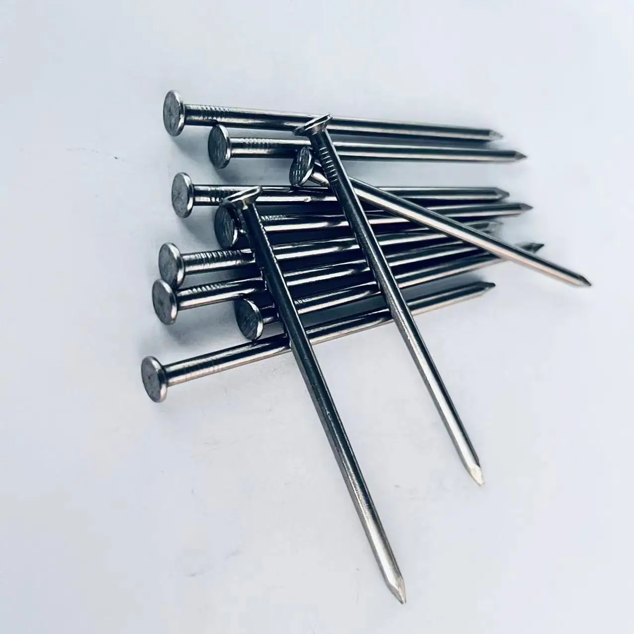Factory Price Stainless Clavos De 1inch 2inch Polish Flat Head Iron Wire Nail Common Nails for Wood Building Nails Construction