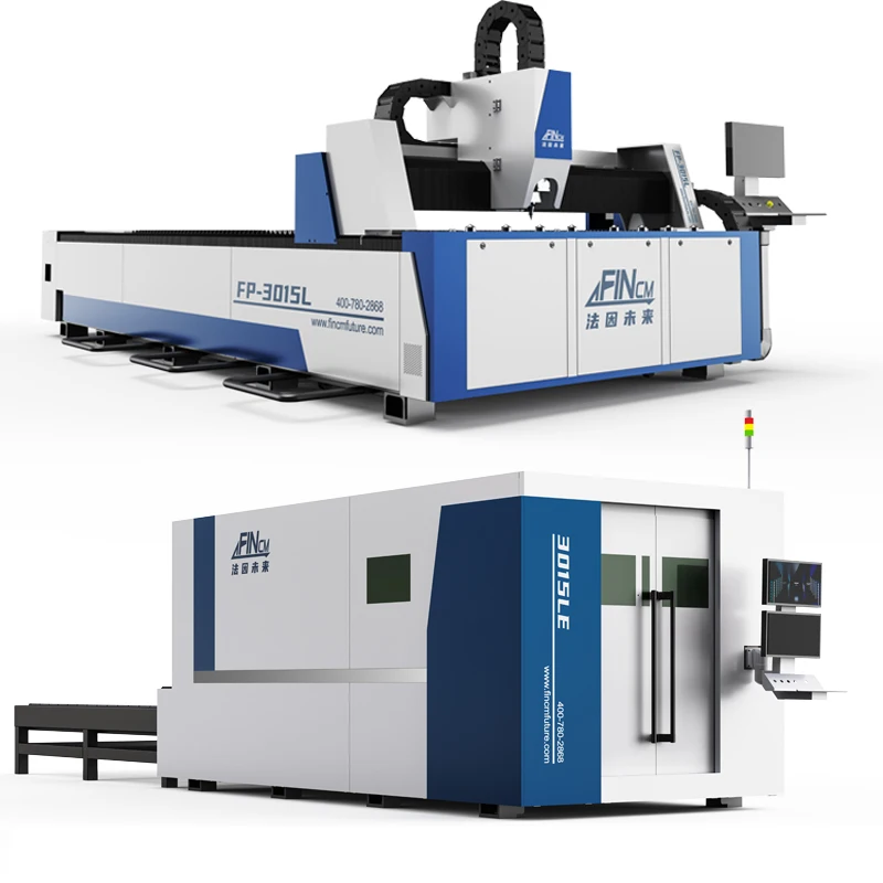 China Factory Price Single Exchange Platform Closed 1500W 2000W 3000W 4000W 6000W Fiber Laser Cut Machine 3015 for g Sheet Metal