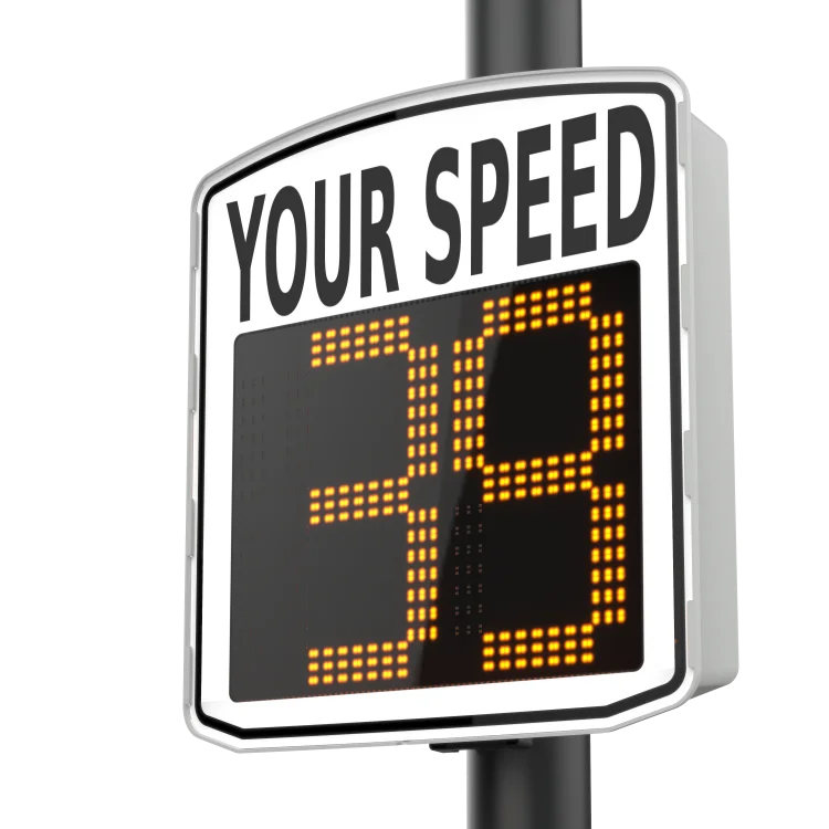 Traffic Safety Solar Led Speed Limit radar Warning Sign radar Speed Signs