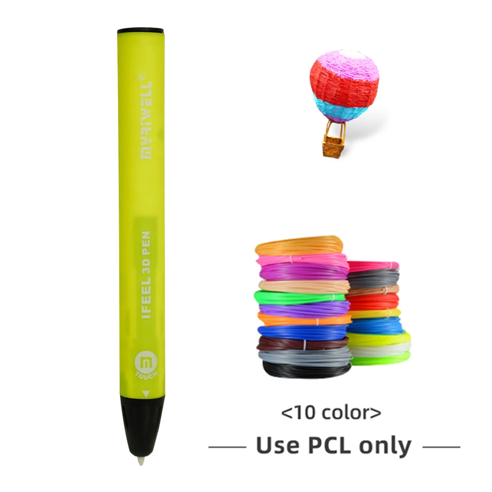 Myriwell Creative Auto Extrude Doodler Education Printing Toys School 3d Printer Pen For Kids RP-300A