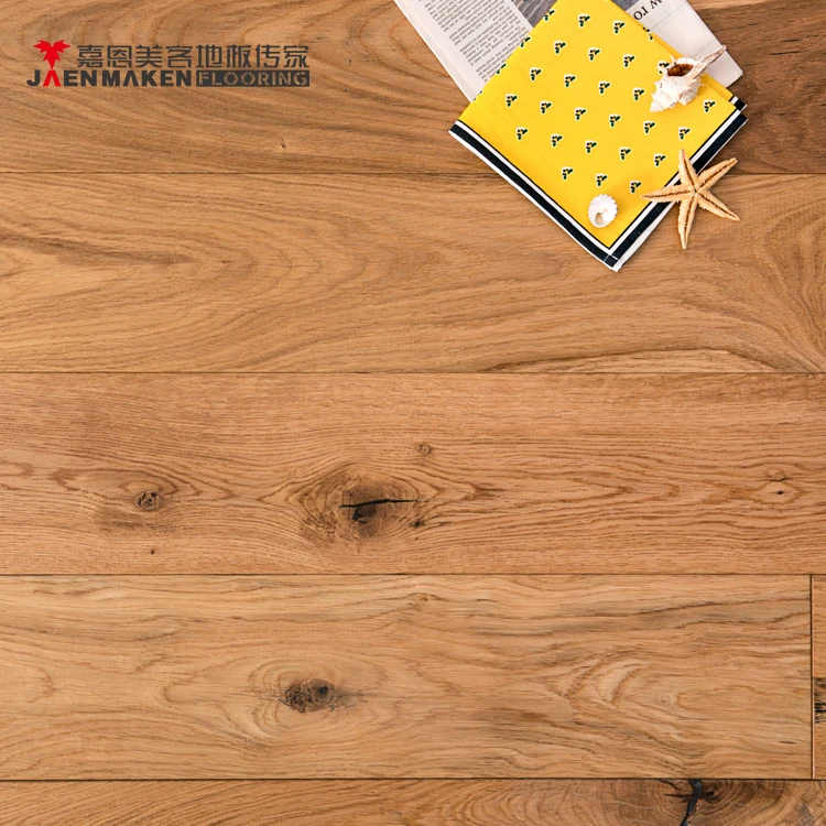 Handscraped Hardwood Flooring Timber Laminate Flooring Parquet