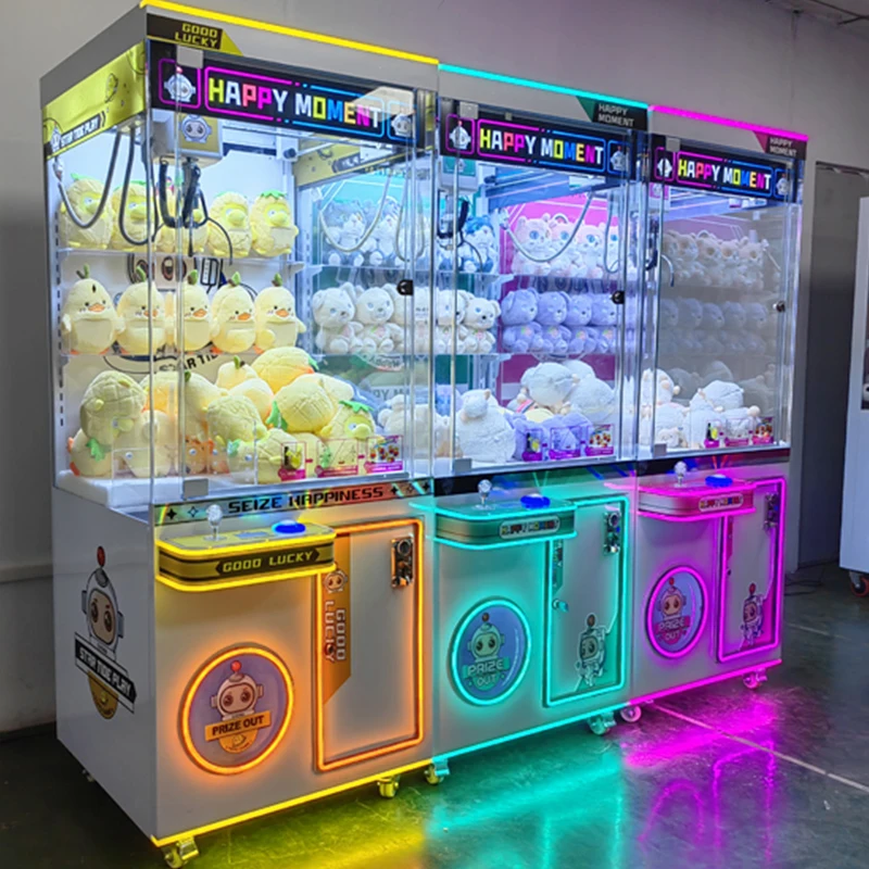 Guangzhou cheap wholesale custom coin-operated claw machine crane vending machine doll claw machine game consoles