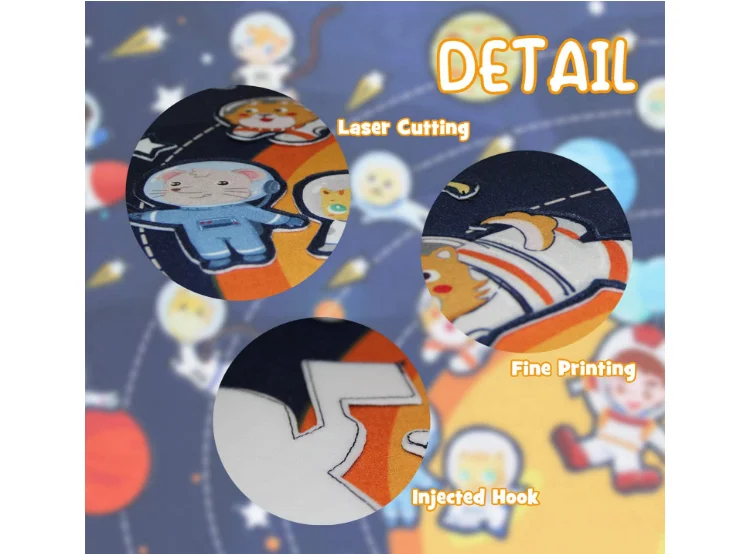 DIY felt educational toys felt learning toys space universe flannel felt board story set suitable for children