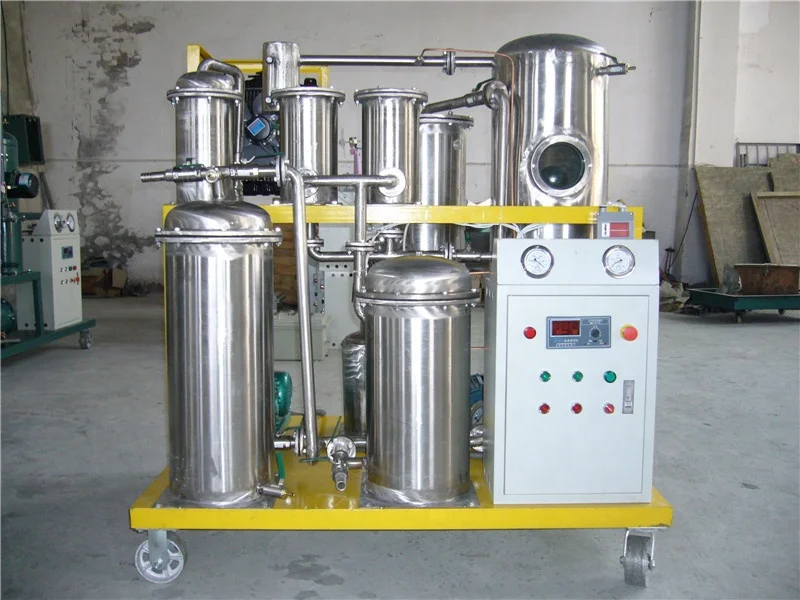 1800Litres/H Waste Oil Filtration System, Cooking Oil Recycling Machine