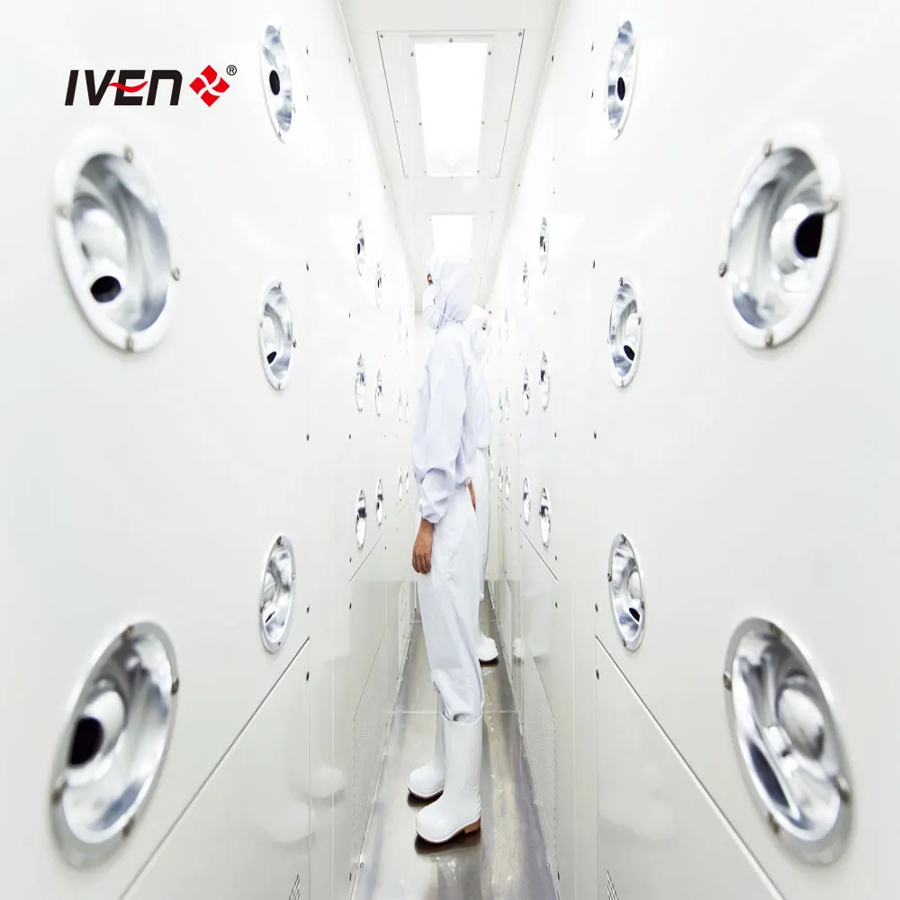 Cleanroom System Air Shower Clean Room For Pharmaceutical IV Solution Turnkey