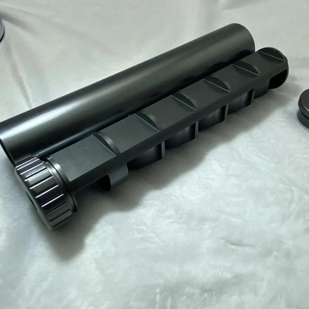 3rd Gen Single Core Monocore Aluminum 8.9'L  1.58' OD  0.4'ID  Tube 1/2x28 or 5/8x24 Solvent Trap Catch Fuel Filter Wix Napa