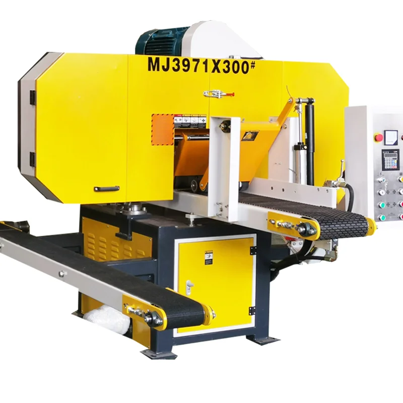 woodworking electric horizontal bandsaw sawmill