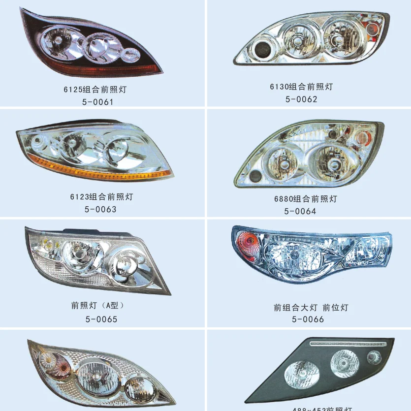 High performance auto spare parts HJ-010 ZK6118 chinese bus spare parts accessories