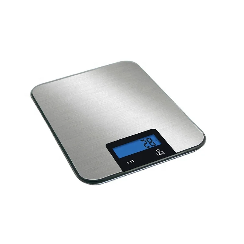 CE RoHS 5 Kg 1G super slim rectangle auto off food weight wireless wifi smart digital kitchen scale with app