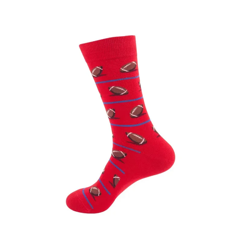 
Oil painting series of sport long socks of tube socks in man of European and American 
