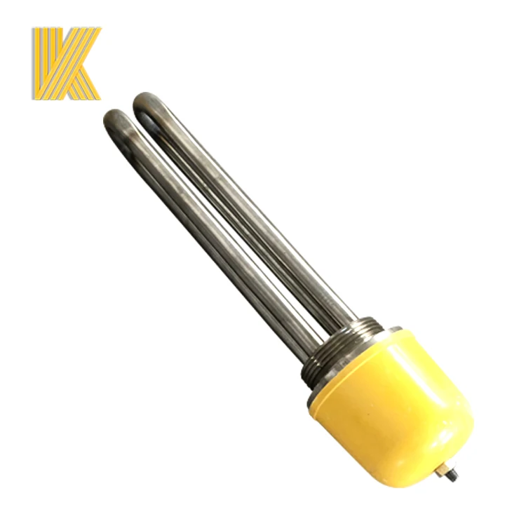 Customized Industrial heater rod tubular immersion water heater for liquid heating