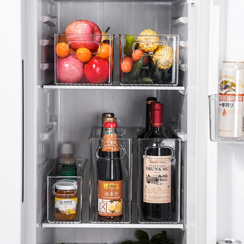 2021 Amazon Hot Selling eco friendly Freezer Refrigerator Storage Stackable Boxes 5L Plastic BPA Free Reusable
