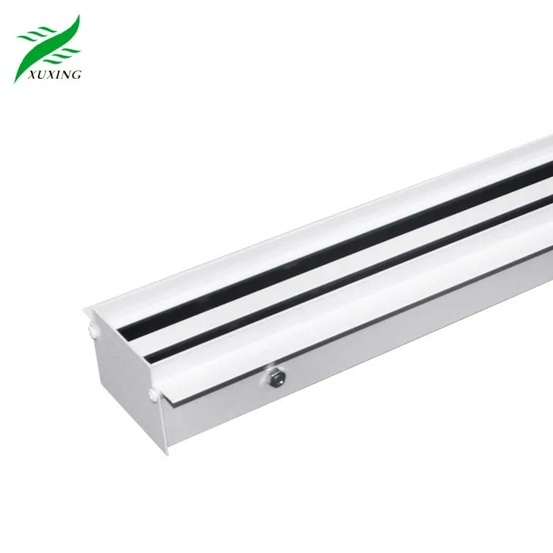Hvac скрытый линейный слот диффузор Алюминиевый Регулируемый Линейный воздушный для вентиляции