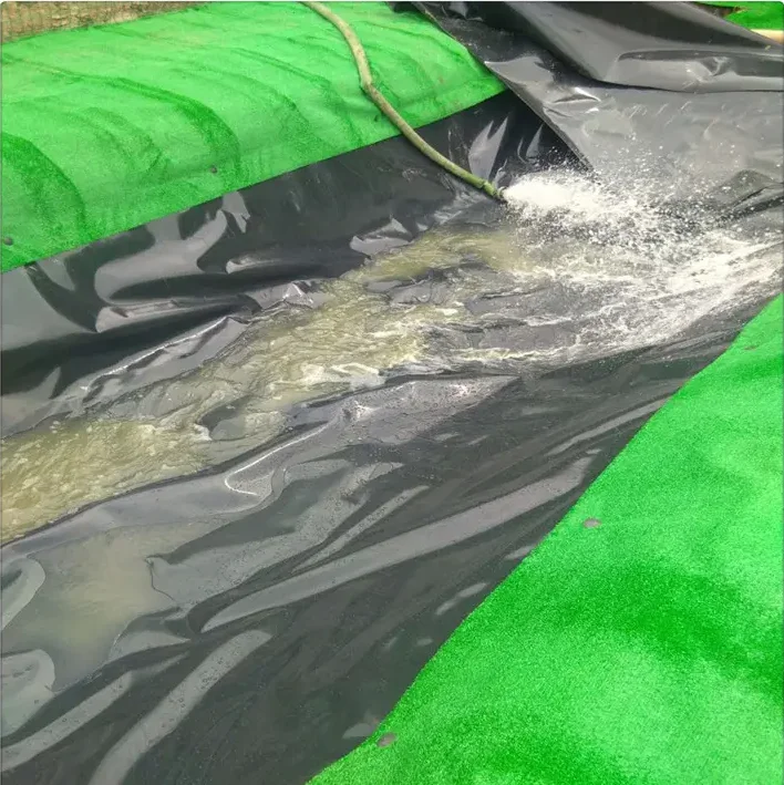 Waterproofing HDPE Geomembrane Pond Liner for Salt Water