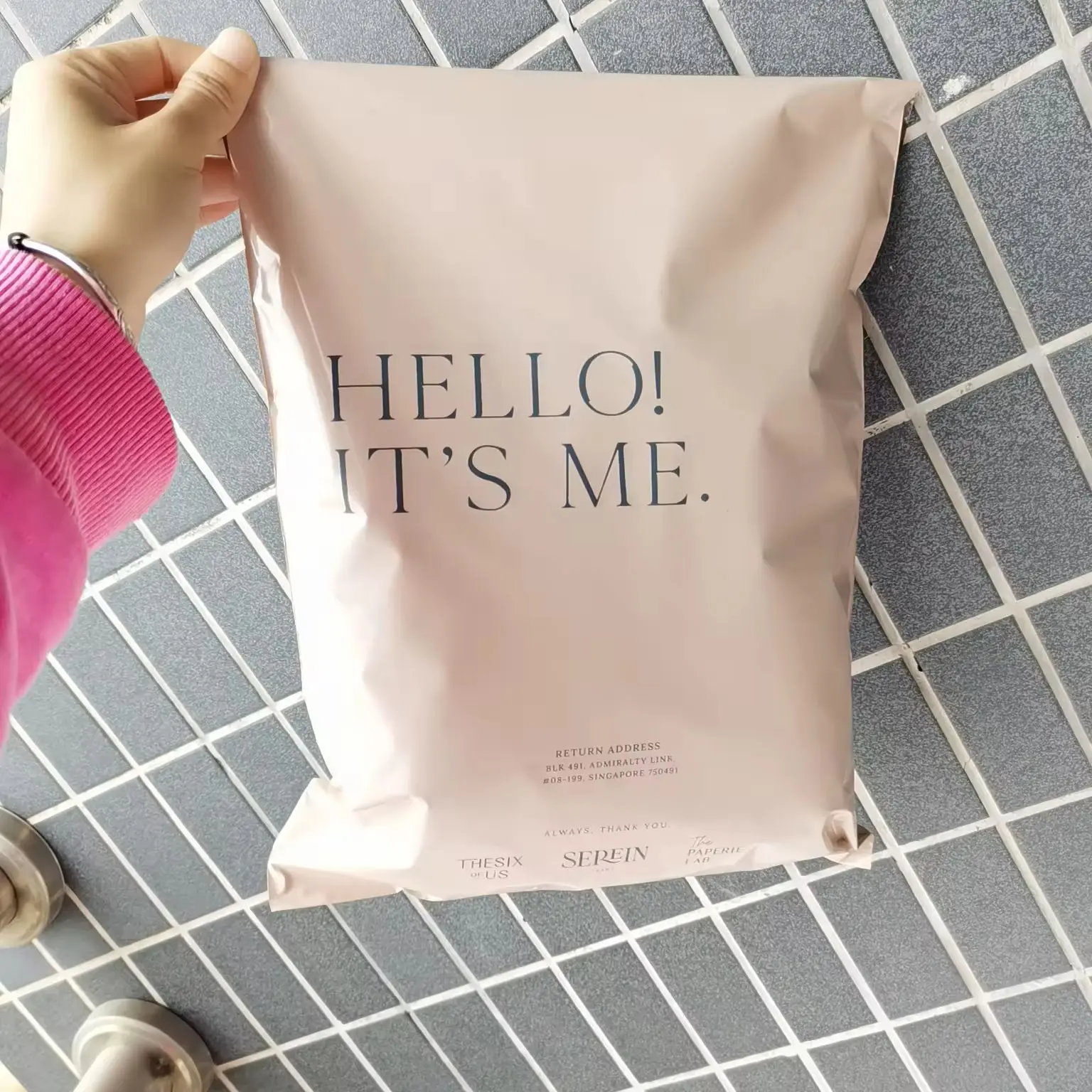 Cheap Christmas Poly Mailers Biodegradable Shipping Envelope Bag Heavy Duty Self Seal Plastic Mailing Packaging Bags For Clothes