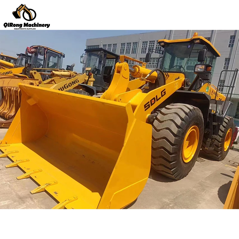 China all famous brands wheel loader factory price 5 tons SDLG LG956L front end loader for sale