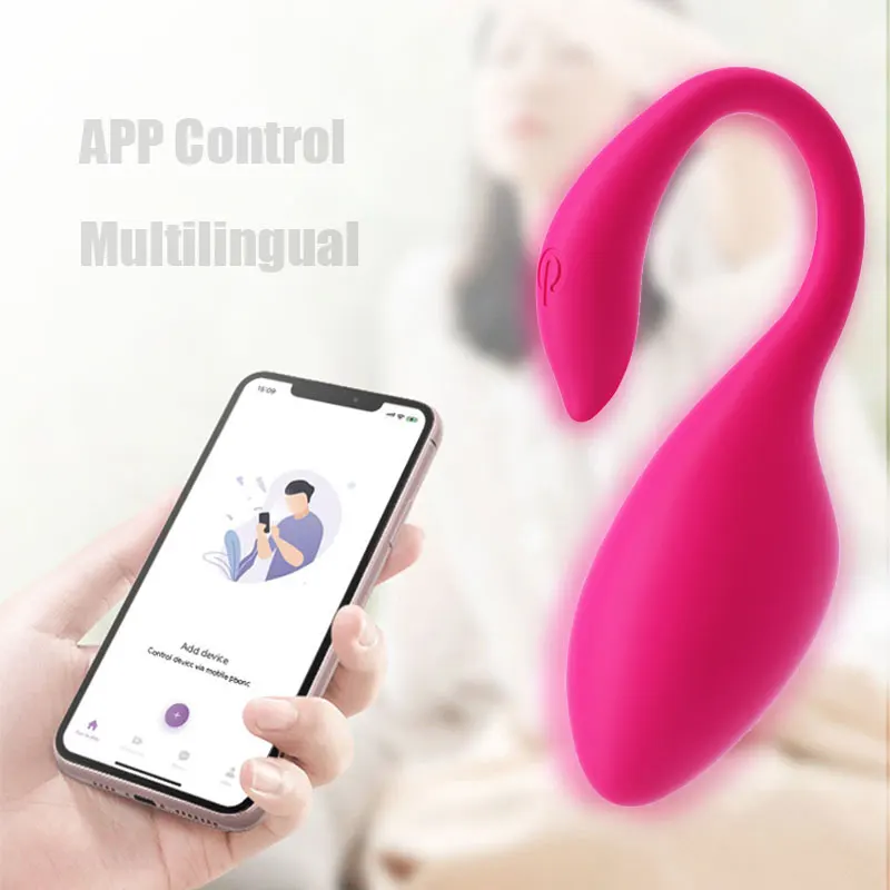 Christmas Gift OEM APP Remote Control Female Vibrator USB Charging Vibrator Adult Sex Toys silicone vibrator egg