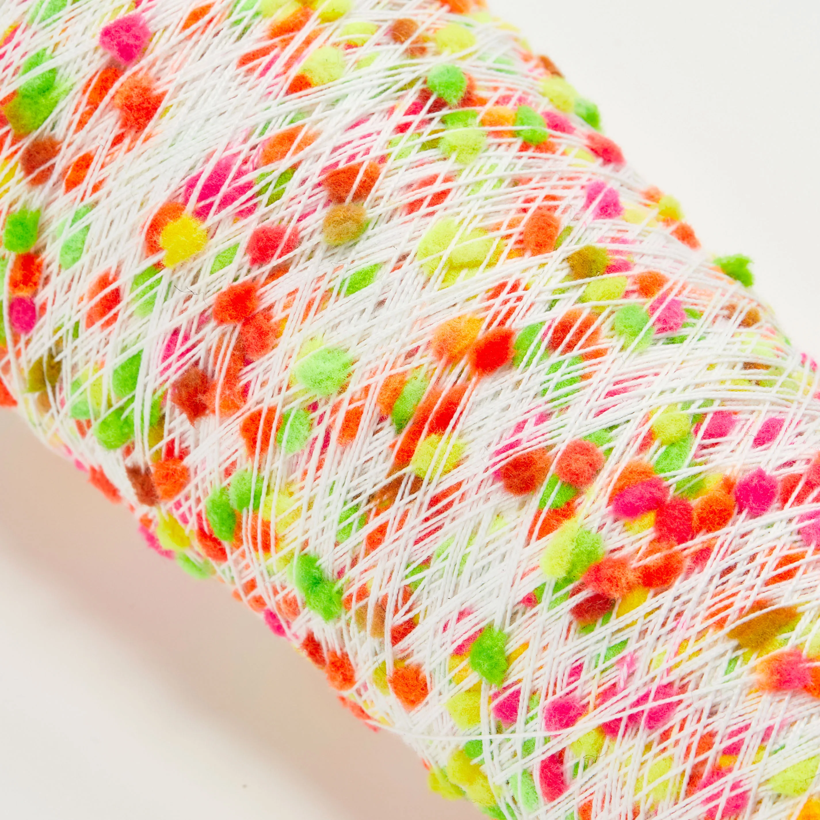 Factory Wholesale Customized Color 4nm Polyester Nylon Ping-pong Fancy Yarn