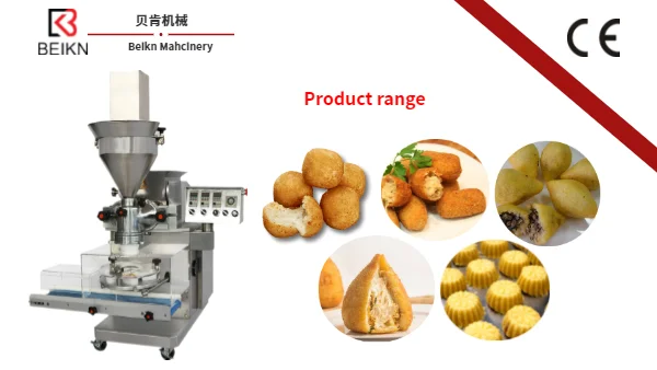 Small type automatic coxinha filling encrusting machine for sale