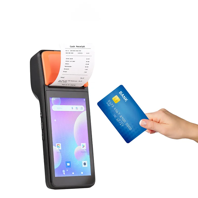 H5 H8 H8C Android 11 Octa-Core 4G Billing Pos Terminal Cash Register Handheld Mobile Pos Machine Restaurant Software Pos Systems