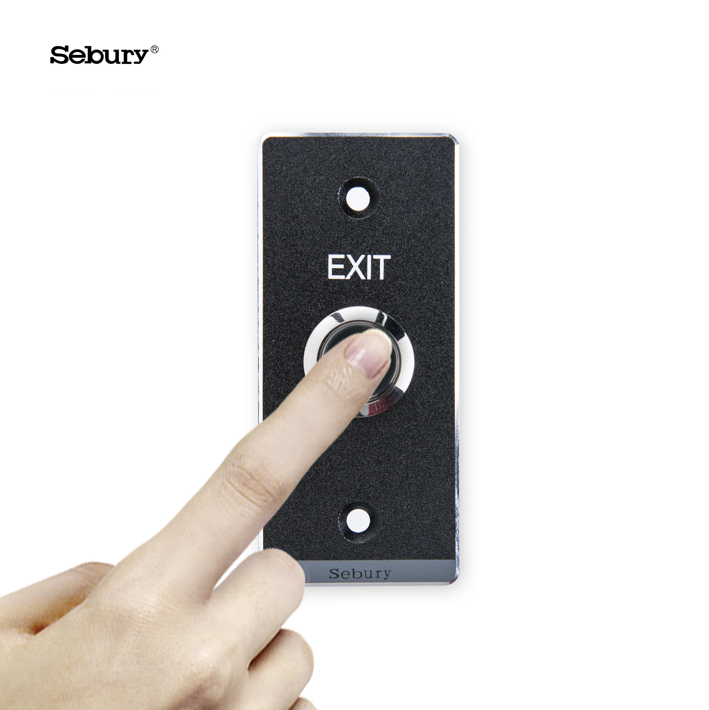 Sebury metal Aluminum Alloy Anti Vandal Door Exit Button Gate Access Push to Exit Buttons for Door Release