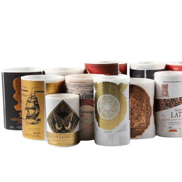 Red wine wine multiple models of labels universal wine labels stickers custom colour printing win stickers