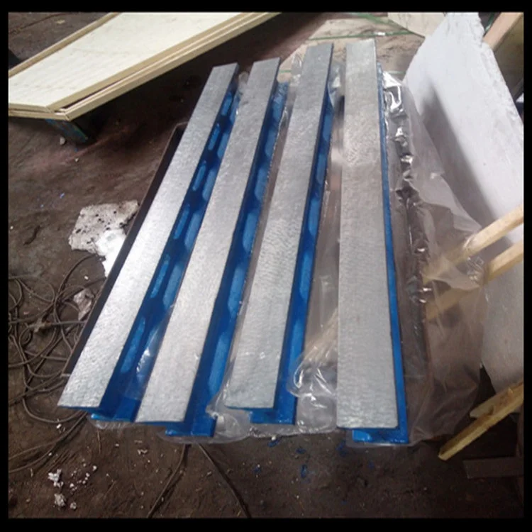 Cast iron straight edge bridge measuring leveling ruler