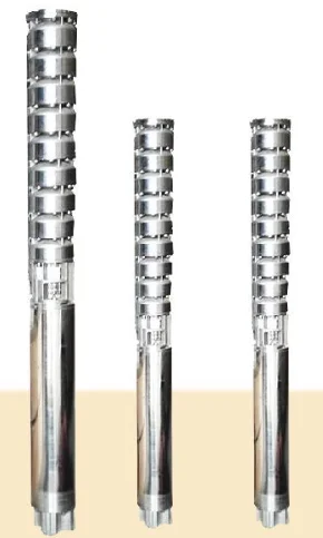China 3KW-90KW  2.62-6.56 Inch deep well submersible pump for sale