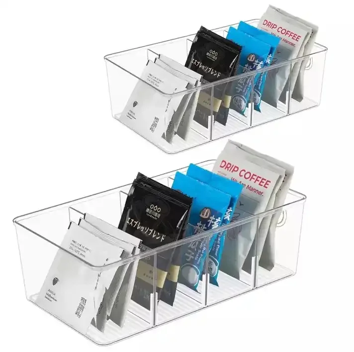 Wholesale Made Transparent Pet Refrigerator Storage Bin With Refrigerator Organizer Storage Bin