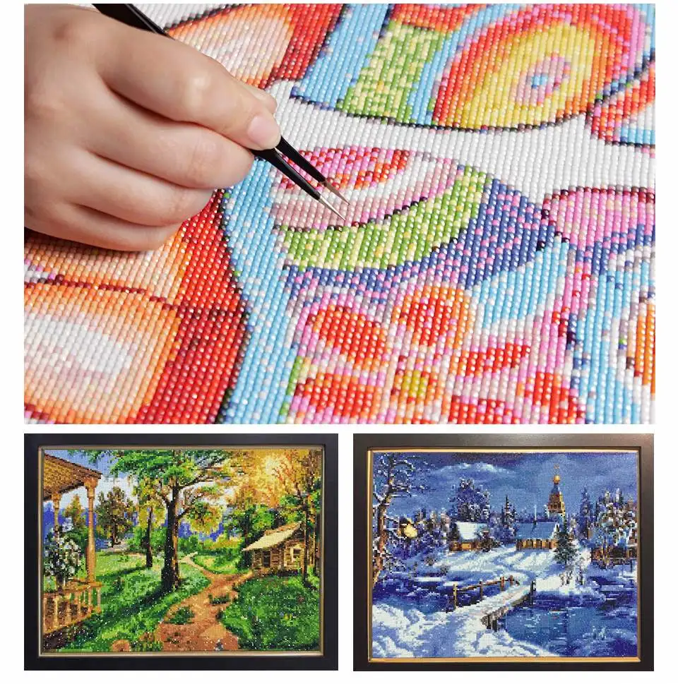 Cherish-Arts Wholesale Full Drill Diamond Drawing Art Painting For Kids Home Decoration