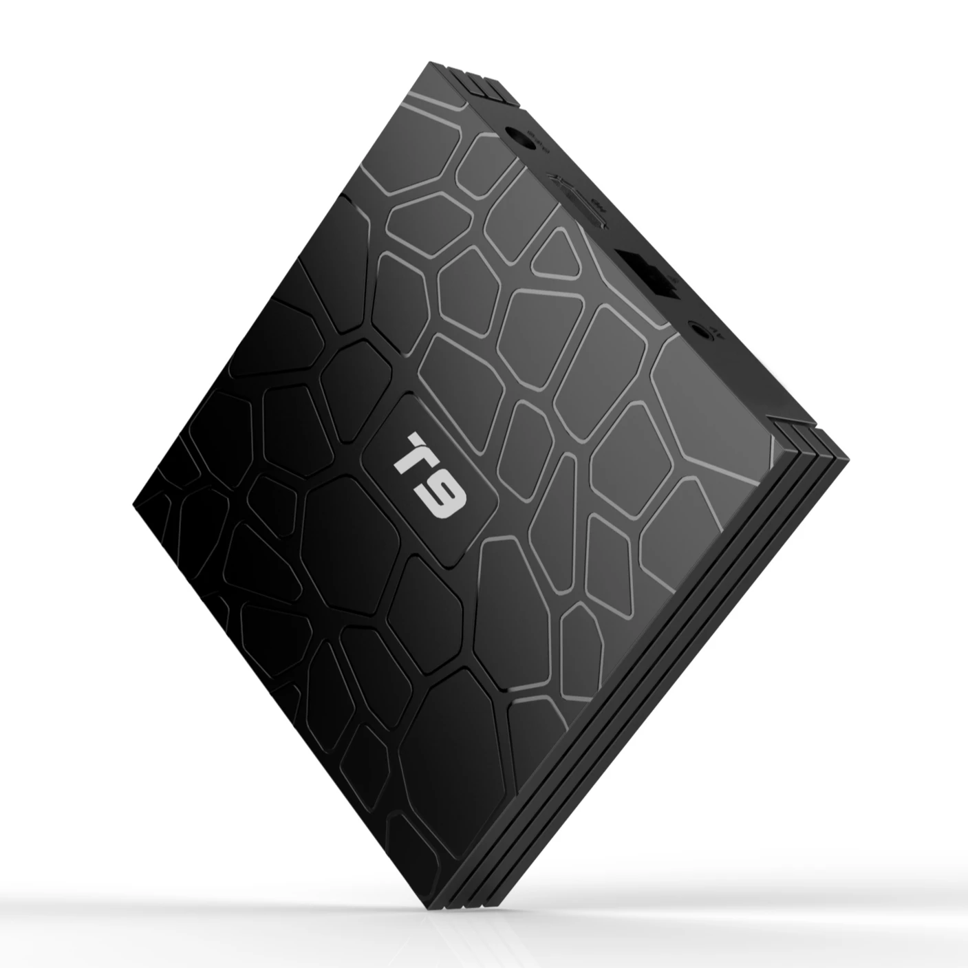 2/16GB Quadcore  RK3318 T9  tv box with 1080p android 9.0 OS STB