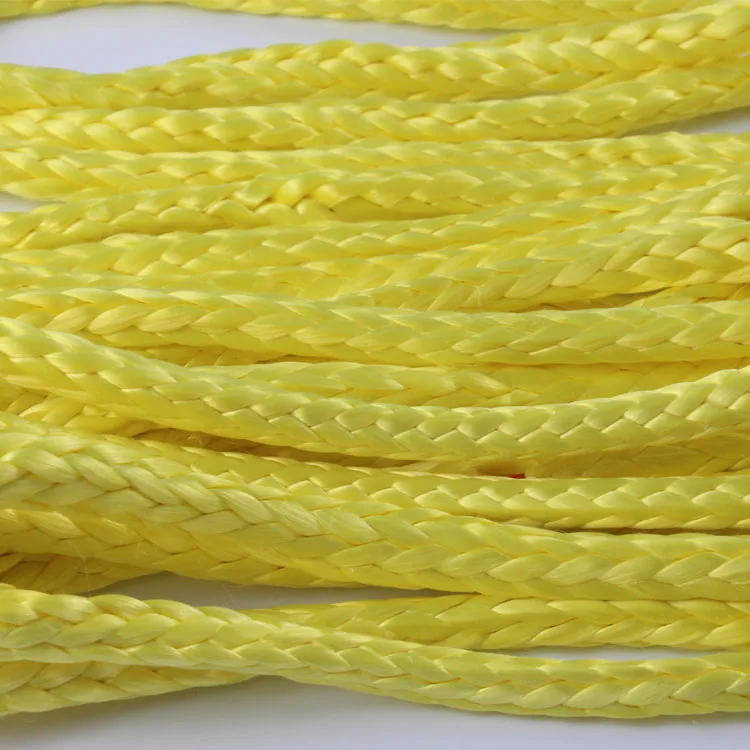 10mm 91KN High strength Customizable Anti-corrosion Marine Ropes anti-UV UHMWPE Rope For Playground or ClimbingSafety Rope