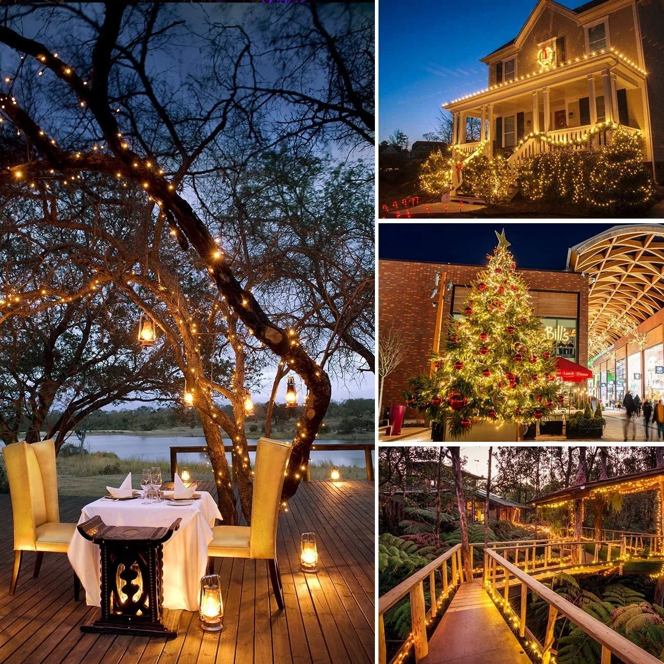 300 LED Solar string light outdoor holiday Christmas decoration Fairy solar copper wire string lights