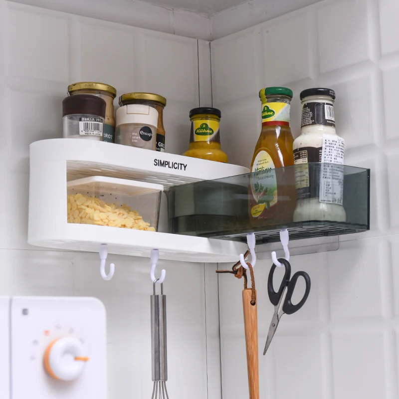 Rotating Bathroom Corner Shelf Bath Toilet Rotating Shelf Corner Storage Rack Storage Cabinet Corner