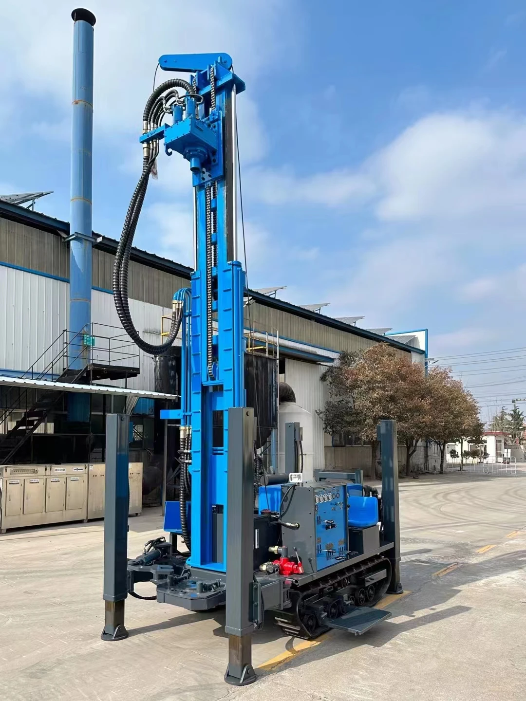 KW260 Drilling Rig Diesel Hydraulic Water Well Drilling Rig Machine for Sale