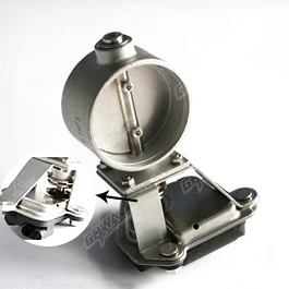 In stock 3 inch car exhaust cutout control valve remote