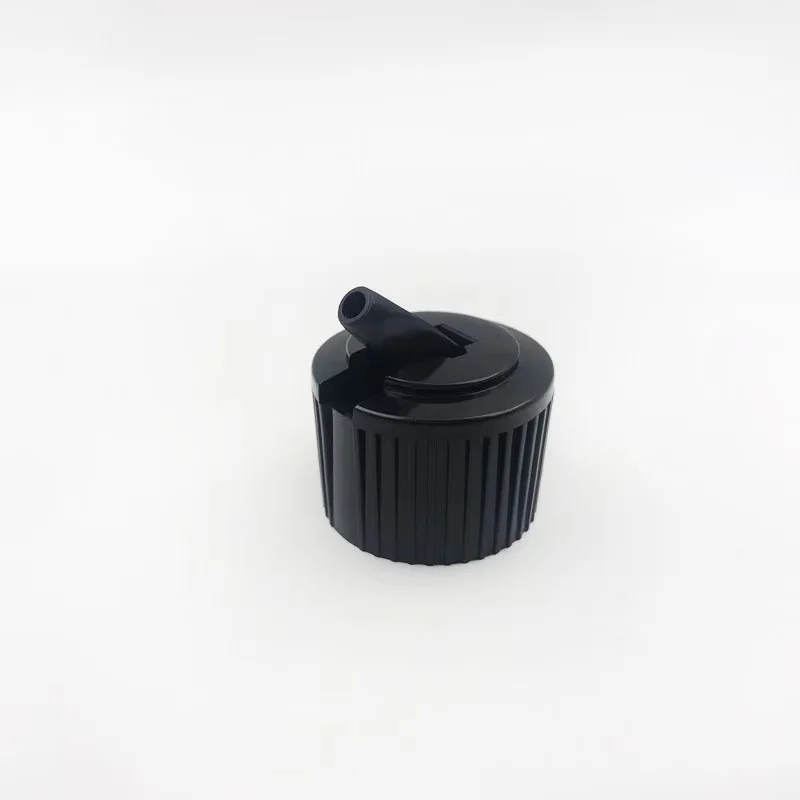 Good Use Fast Delivery Wholesale 28mm 24mm Plastic Flip Cap for Bottle Plastic Turret Cap