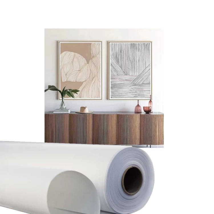 Photographic Inkjet Water Base Blank Poly Cotton Art Canvas For Pigment Ink