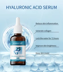 Hyaluronic Acid Serum Anti Aging Niacinamide Wrinkle Acne Dark Spot Remover Peptide Whitening Vitamin C 24K Gold Face Serum