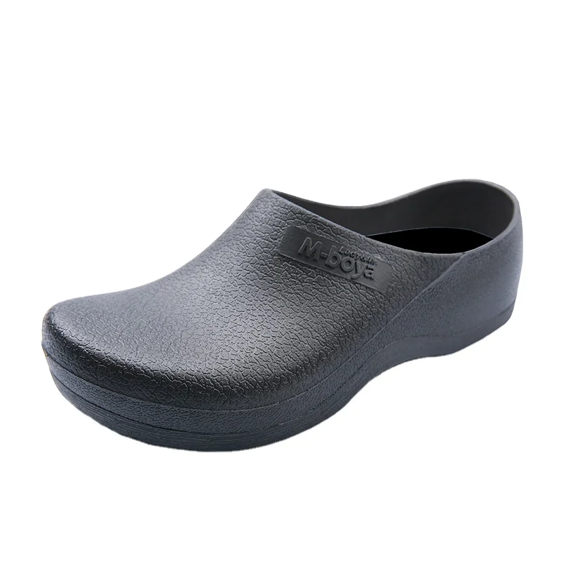 BOYA Non Slip Men Safety Shoes Cook Safety Shoes Chef Shoes Kitchen Oil Resistant Water Proof Boots for Men and Women