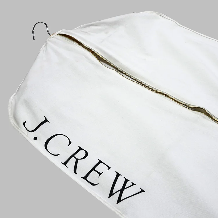 Фабричная Хлопковая Сумка для одежды с принтом на заказ, складной чехол для костюма без заказа