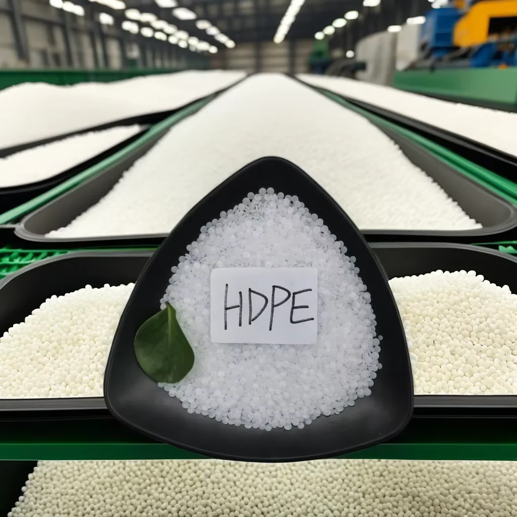 Оптовая продажа низкая цена выдувное формование Полиэтиленовая смола hdpe пластиковая Первичная для формования пленочного материала