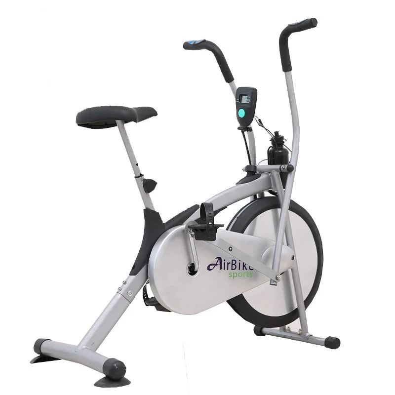 2022 Factory Wind Resistance Air Bike Universal Metal Body Building Fan Bike Gym Equipment